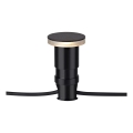 Markslöjd 106935 - Zewnętrzna wpuszczana oprawa LED GARDEN24 LED/3W/24V IP44 czarna
