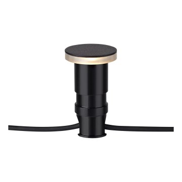 Markslöjd 106935 - Zewnętrzna wpuszczana oprawa LED GARDEN24 LED/3W/24V IP44 czarna