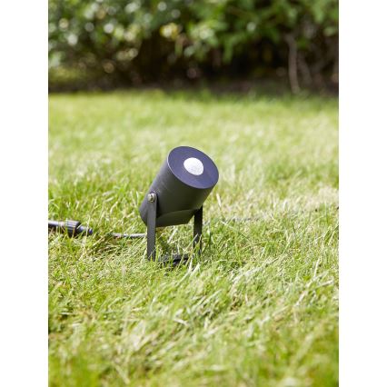Markslöjd 106940 - Zewnętrzny czujnik ruchu i zmierzchu PIR GARDEN24 IP44 czarny