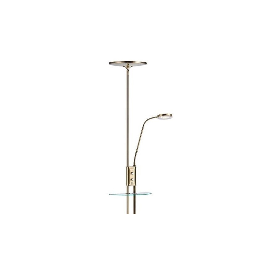 Markslöjd 107009 - LED Ściemnialna lampa podłogowa FRIEND LED/18W/230V + LED/5W