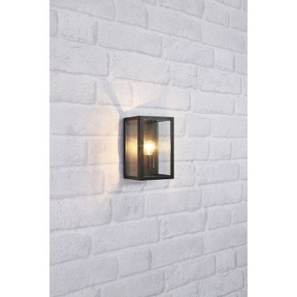 Markslöjd 107113 - Kinkiet zewnętrzny PELHAM 1xE27/60W/230V IP44 czarny