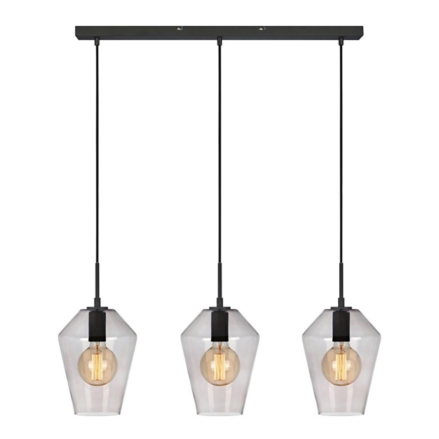 Markslöjd 107132 - Żyrandol na lince RETRO 3xE27/60W/230V