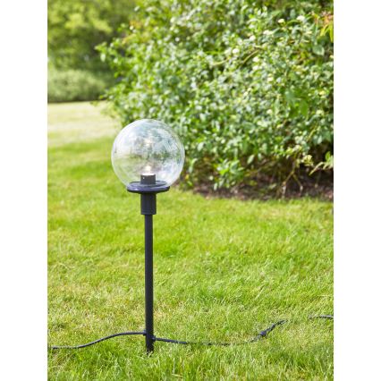Markslöjd 107283 - Lampa zewnętrzna LED GARDEN24 LED/3W/24V 81 cm IP44 czarna/przezroczysta