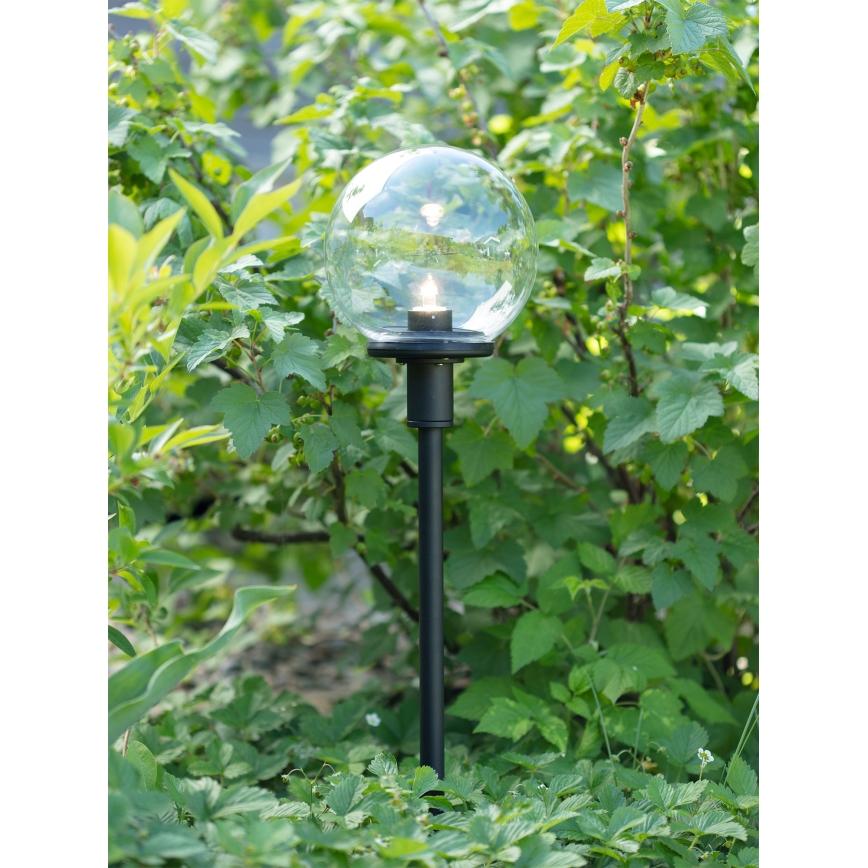 Markslöjd 107283 - Lampa zewnętrzna LED GARDEN24 LED/3W/24V 81 cm IP44 czarna/przezroczysta