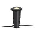 Markslöjd 107285 - Zewnętrzna oprawa wpuszczana GARDEN24 LED/3W/24V IP44 czarna