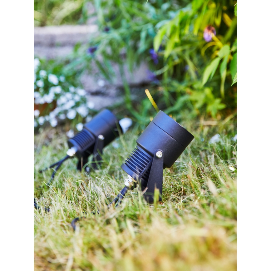Markslöjd 107291 - Lampa zewnętrzna LED GARDEN24 LED/15W/24V IP44 czarna