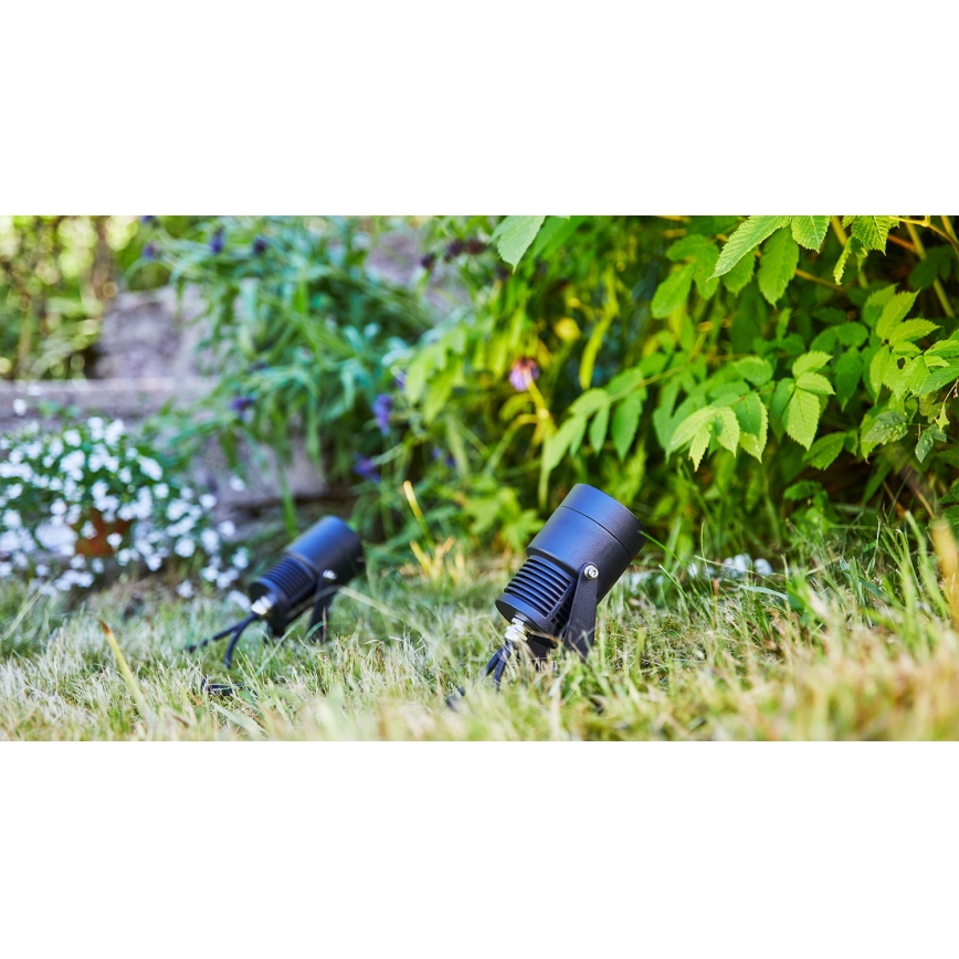 Markslöjd 107291 - Lampa zewnętrzna LED GARDEN24 LED/15W/24V IP44 czarna