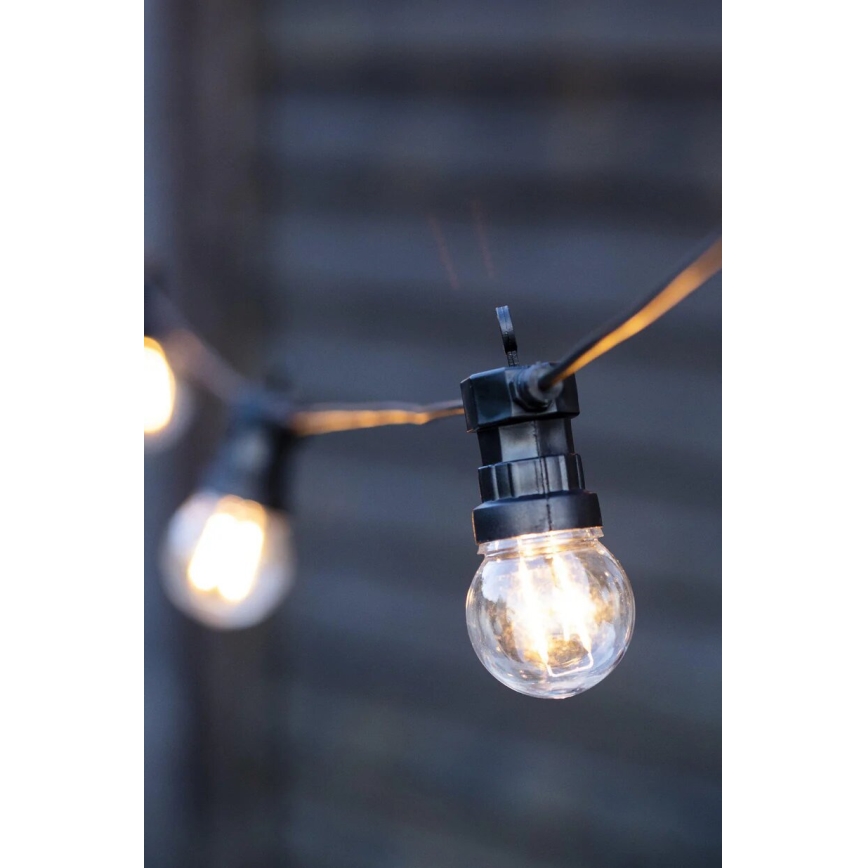 Markslöjd 107292 - Zewnętrzny łańcuch dekoracyjny LED GIRLANDA GARDEN 10xLED 5,5m IP44