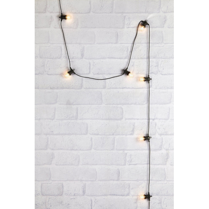 Markslöjd 107292 - Zewnętrzny łańcuch dekoracyjny LED GIRLANDA GARDEN 10xLED 5,5m IP44