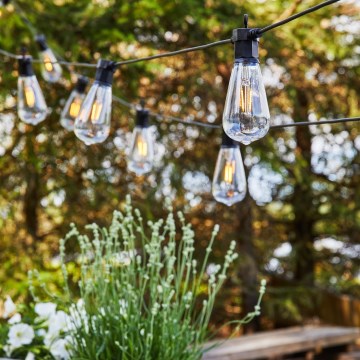 Markslöjd 107293 - Zewnętrzny łańcuch dekoracyjny LED GIRLANDA GARDEN 10xLED 5,5m IP44