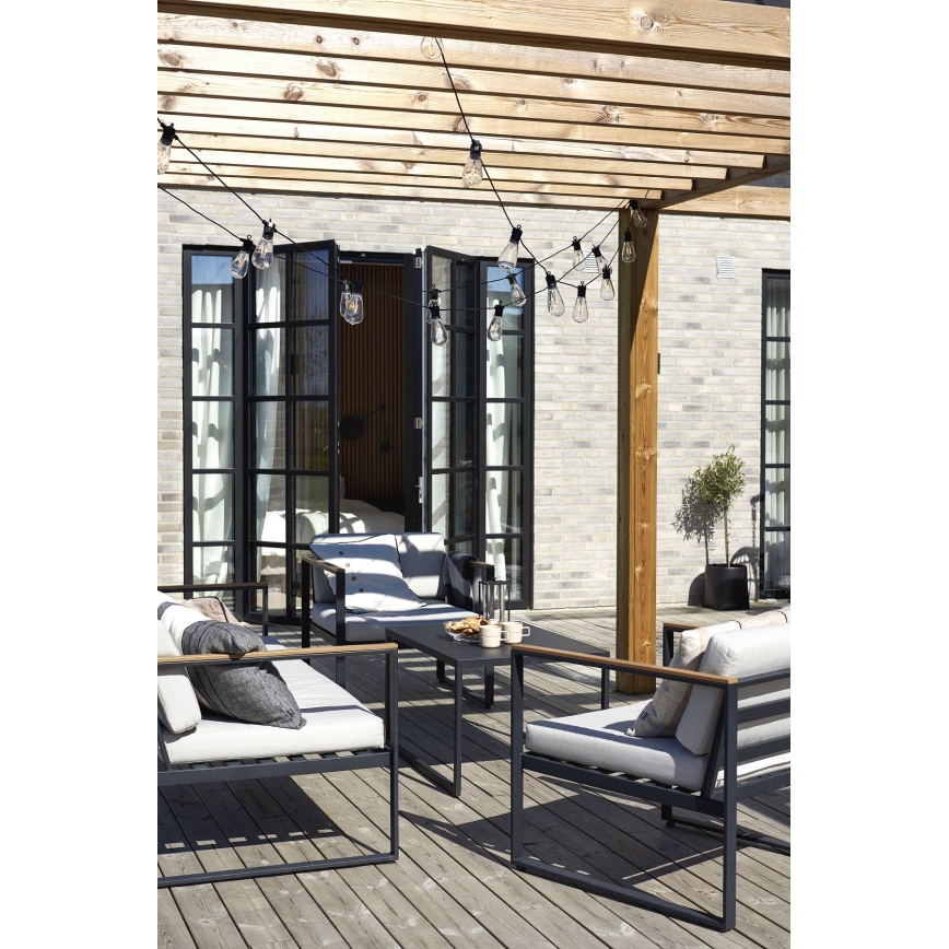 Markslöjd 107293 - Zewnętrzny łańcuch dekoracyjny LED GIRLANDA GARDEN 10xLED 5,5m IP44