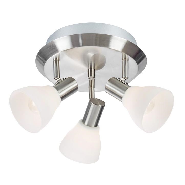 Markslöjd 107505 - Oświetlenie punktowe VERO 3xE14/40W/230V chrom błyszczący