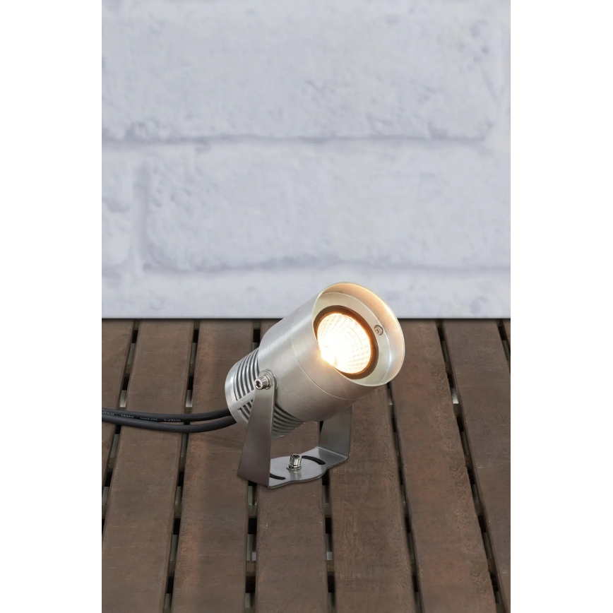 Markslöjd 107713 - Lampa zewnętrzna GARDEN24 LED/3W/24V IP44 matowy chrom