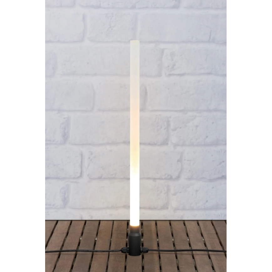 Markslöjd 107719 - Lampa zewnętrzna LED GARDEN24 LED/3W/24V 66 cm IP44 czarna/przezroczysta