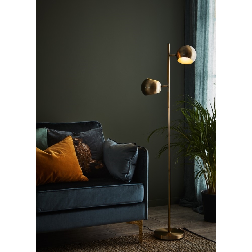 Markslöjd 107742 - Lampa podłogowa EDGAR 2xE14/40W/230V