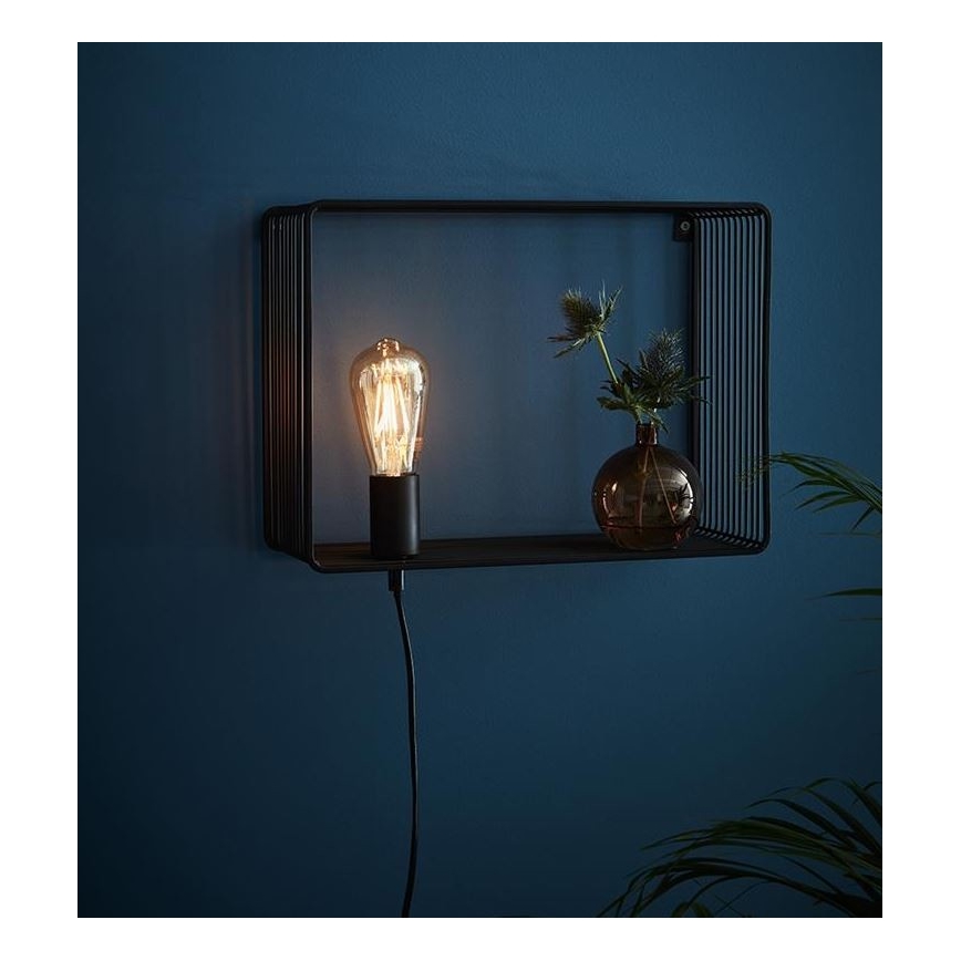 Markslöjd 107814 - Kinkiet SHELF 1xE27/60W/230V