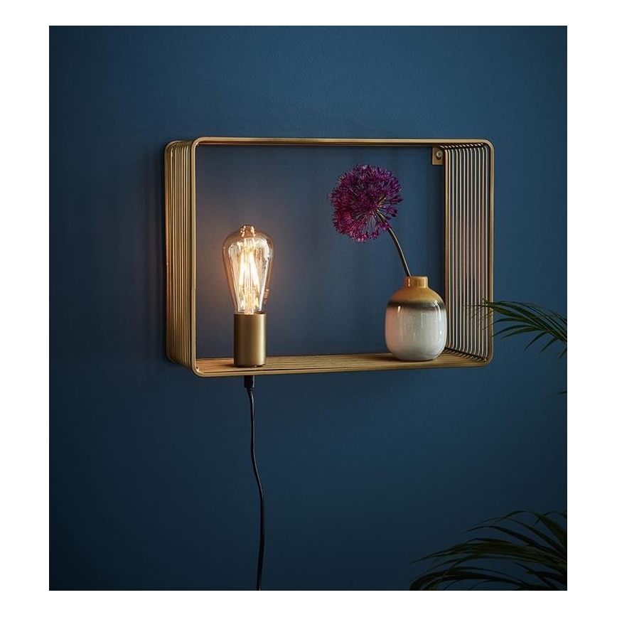 Markslöjd 107815 - Kinkiet SHELF 1xE27/60W/230V