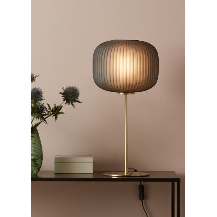 Markslöjd 107820 - Lampa stołowa SOBER 1xE27/60W/230V mosiądz