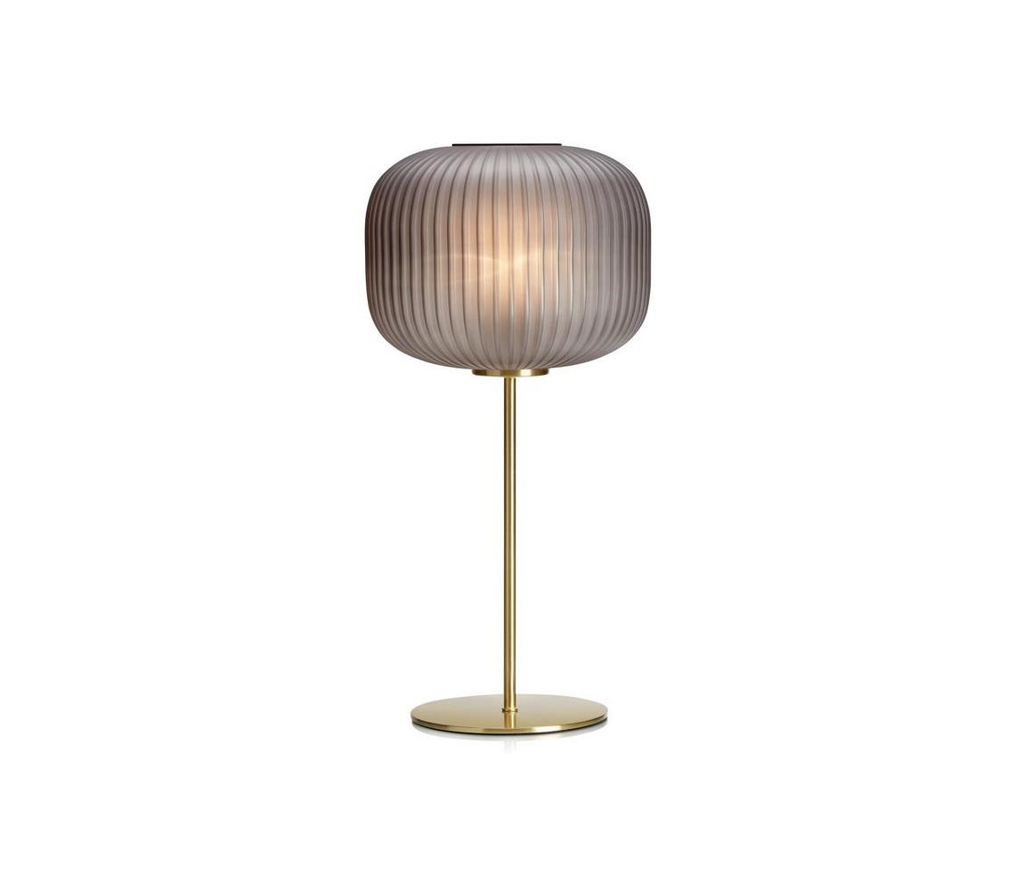 Markslöjd 107820 - Lampa stołowa SOBER 1xE27/60W/230V mosiądz