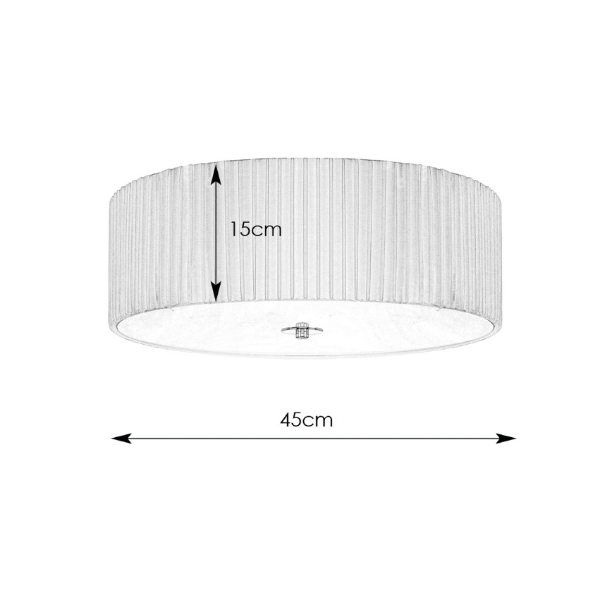 Markslöjd 107862 - Plafon JACKIE 3xE14/40W/230V