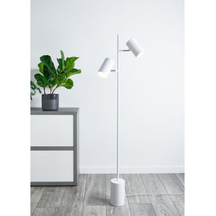 Markslöjd 107948 - Lampa podłogowa TWIN 2xE14/40W/230V