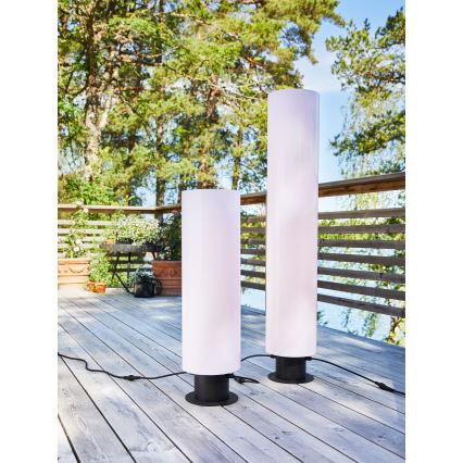 Markslöjd 107985 - Lampa zewnętrzna LED GARDEN24 LED/12W/24V 70 cm IP44 czarna