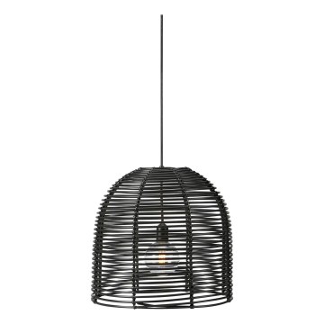 Markslöjd 107990 - Zewnętrzna lampa wisząca LED GARDEN24 LED/2,86W/24V IP44 rattan/czarny