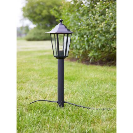 Markslöjd 107991 - Lampa zewnętrzna LED GARDEN24 LED/3W/24V 56 cm IP44 czarna