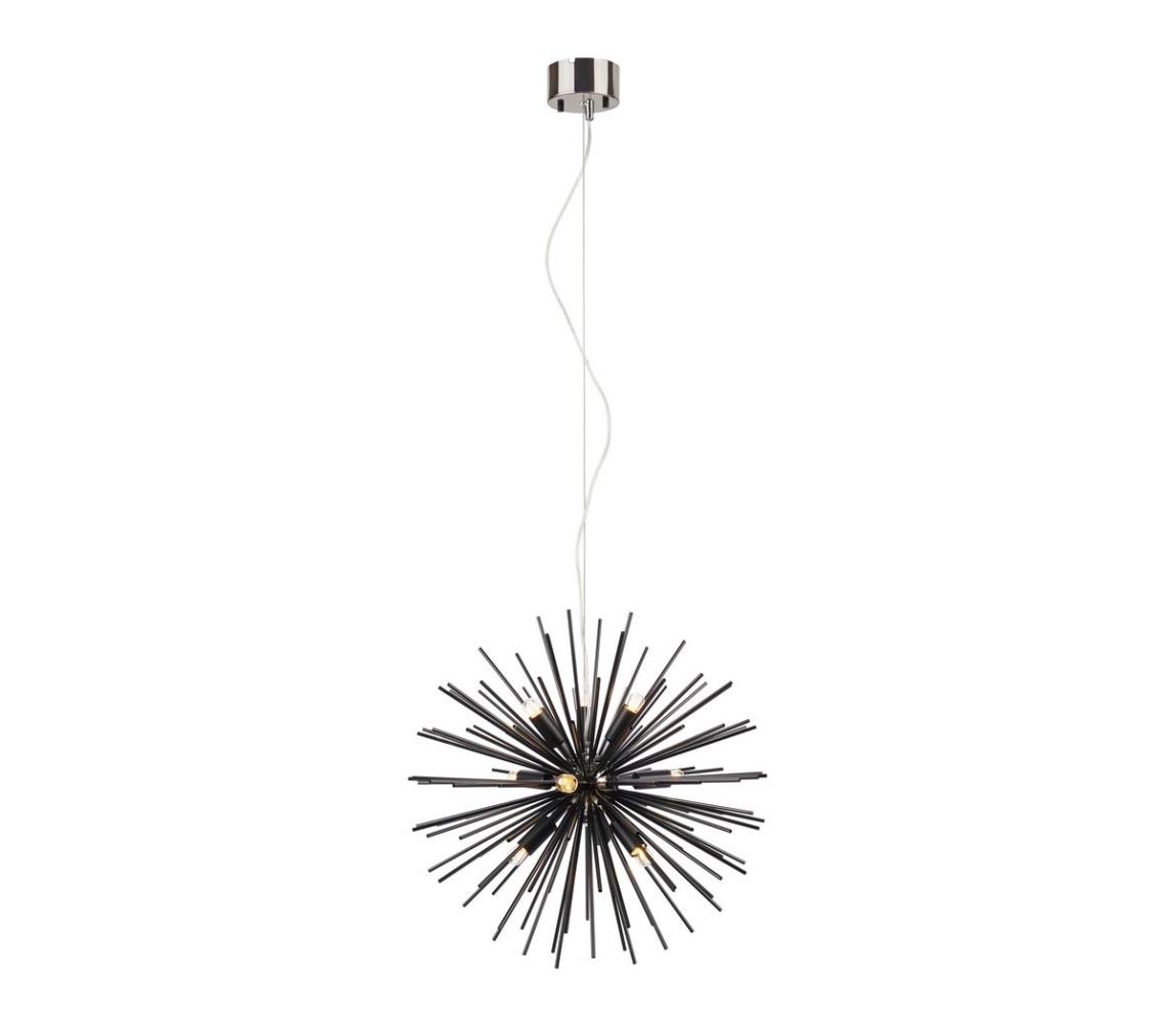 Markslöjd 108048 - Żyrandol na lince SOLEIL 9xE14/20W/230V czarny