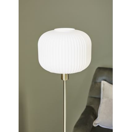 Markslöjd 108054 - Lampa podłogowa SOBER 1xE27/40W/230V mosiądz