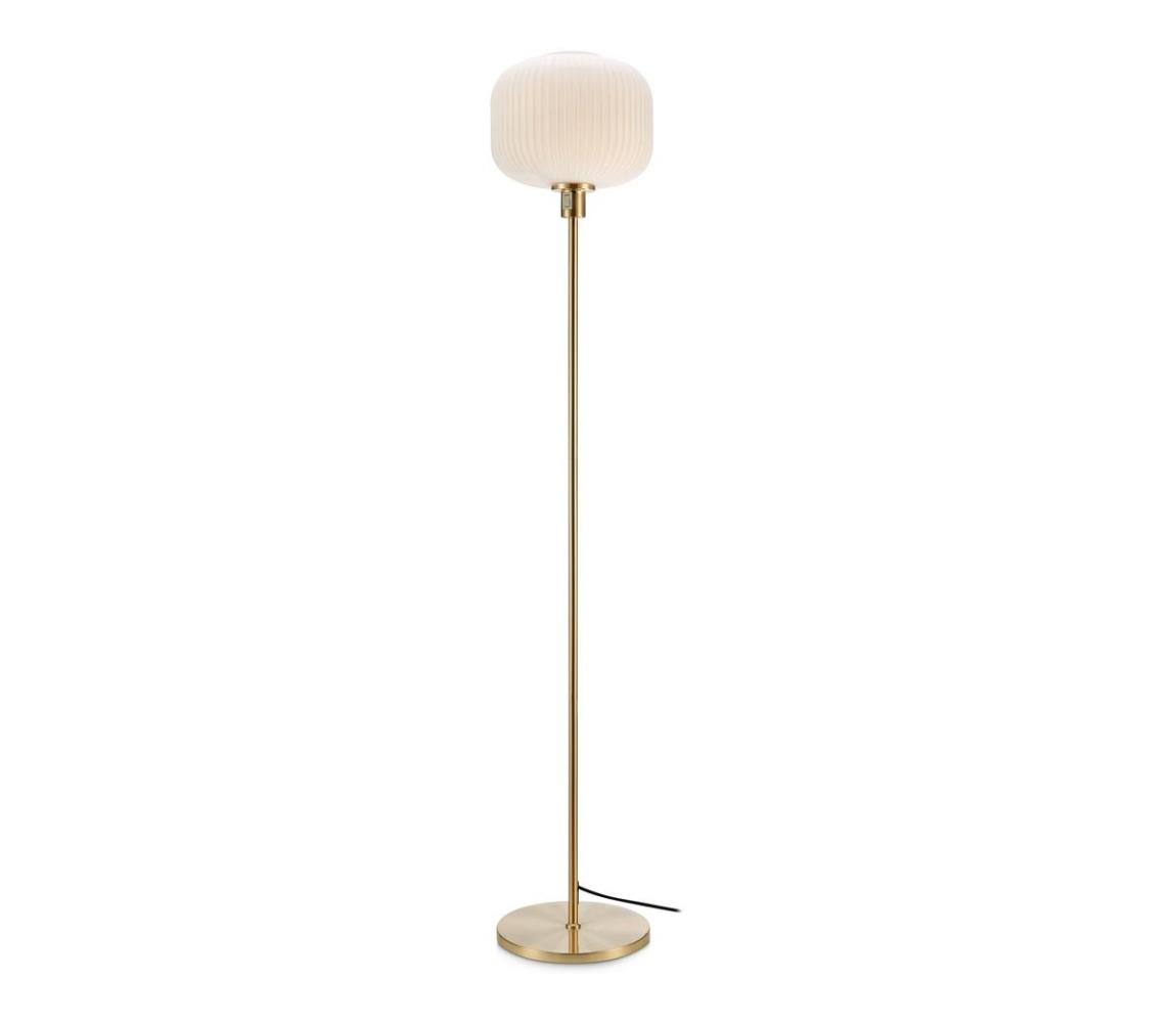 Markslöjd 108054 - Lampa podłogowa SOBER 1xE27/40W/230V mosiądz
