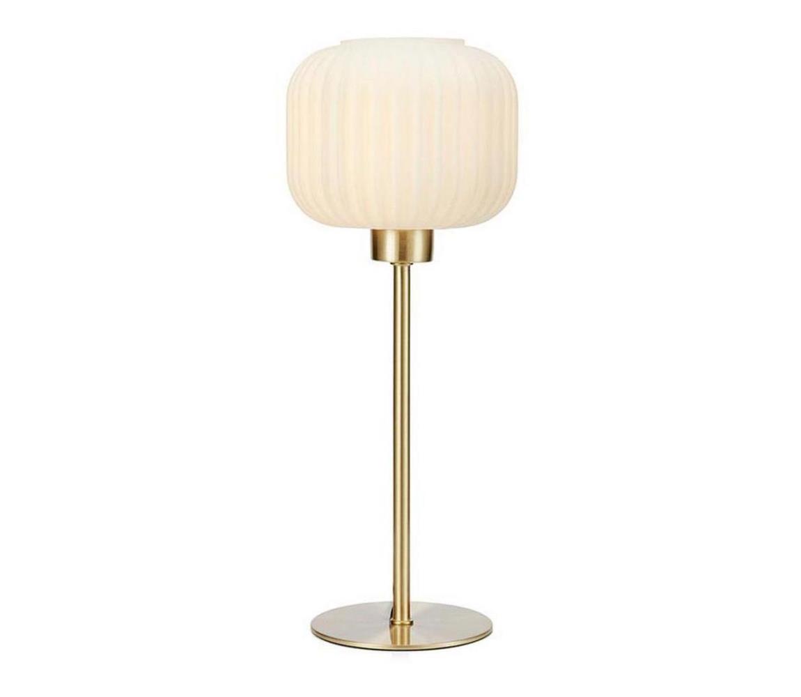 Markslöjd 108120 - Lampa stołowa SOBER 1xE27/60W/230V mosiądz