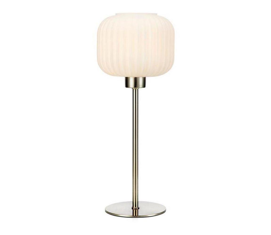 Markslöjd 108121 - Lampa stołowa SOBER 1xE27/60W/230V matowy chrom