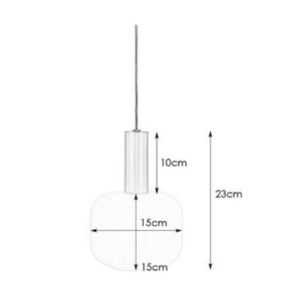 Markslöjd 108122 - Żyrandol na lince SOBER 1xE14/40W/230V matt chrom