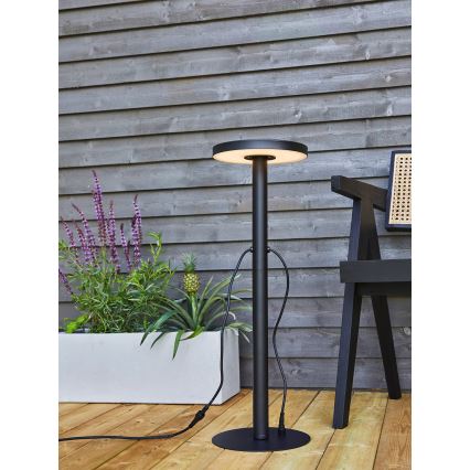Markslöjd 108173 - Lampa zewnętrzna LED GARDEN24 LED/5W/24V 96 cm IP44 czarna
