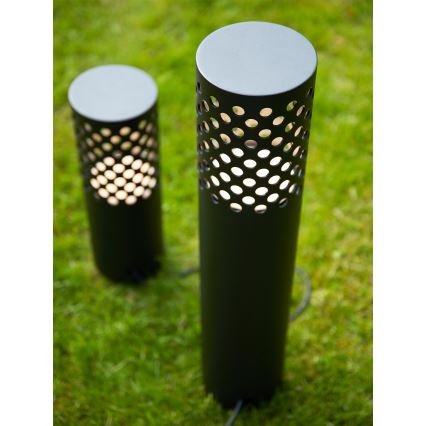 Markslöjd 108174 - Lampa zewnętrzna GARDEN24 LED/6W/24V 96 cm IP44 czarna