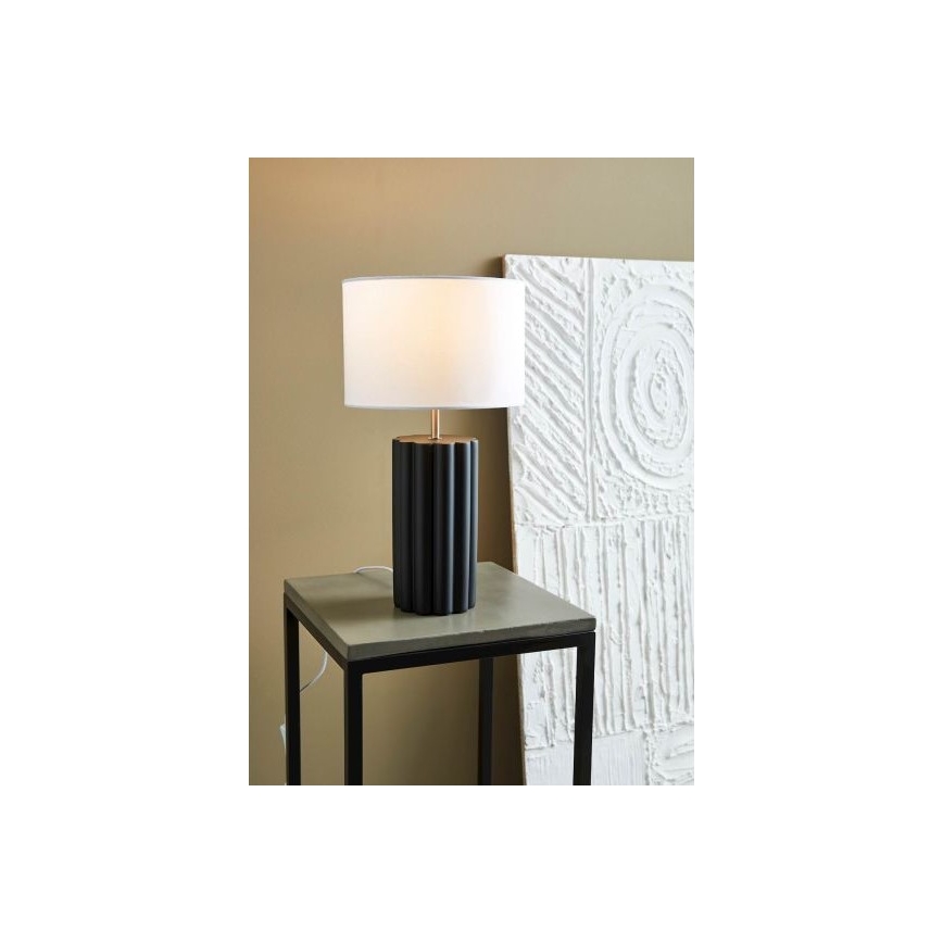 Markslöjd 108221 - Lampa stołowa COLUMN 1xE14/18W/230V czarna