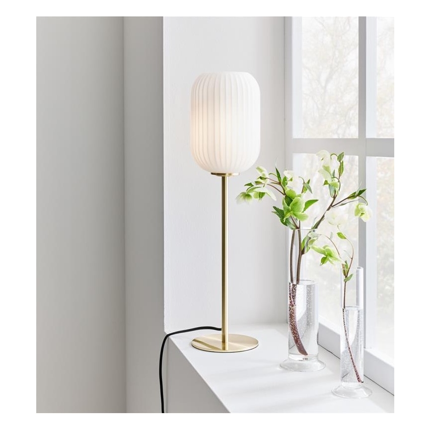 Markslöjd 108251 - Lampa stołowa CAVA 1xE14/40W/230V złoty