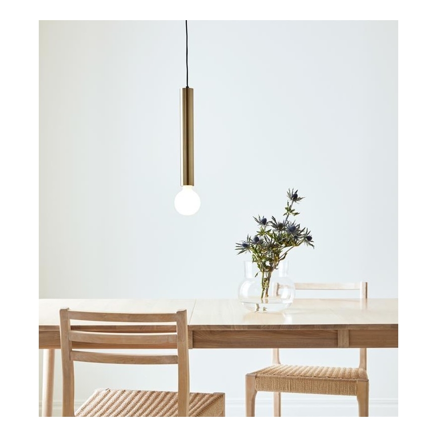 Markslöjd 108259 - Żyrandol na lince SENCILLO 1xE27/40W/230V złoty