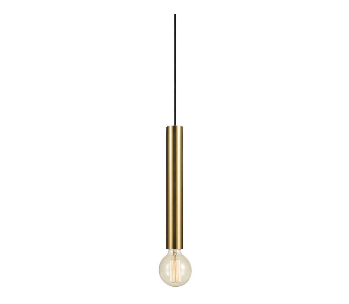 Markslöjd 108259 - Żyrandol na lince SENCILLO 1xE27/40W/230V złoty