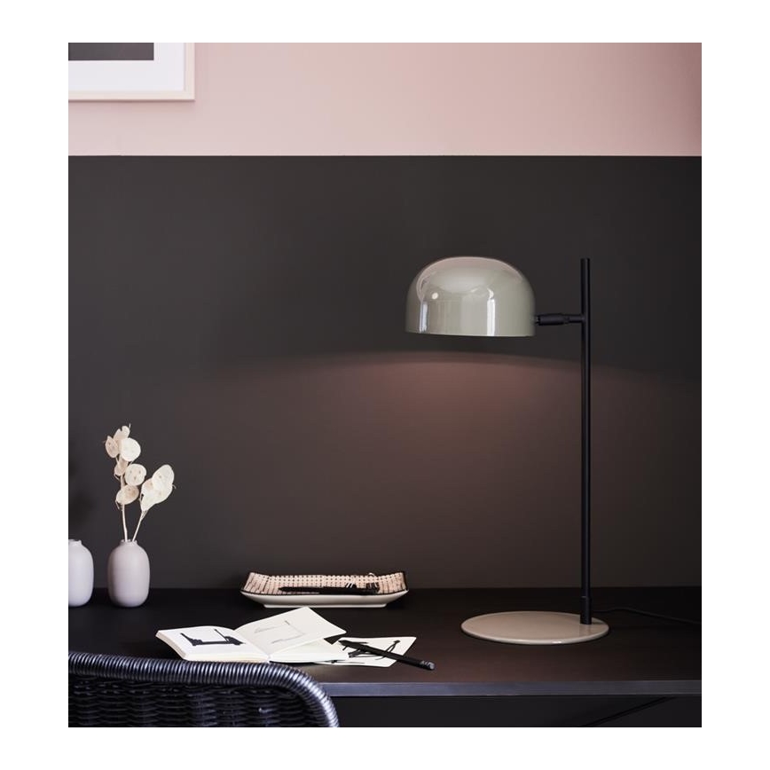 Markslöjd 108292 - Lampa stołowa POSE 1xE14/25W/230V szary
