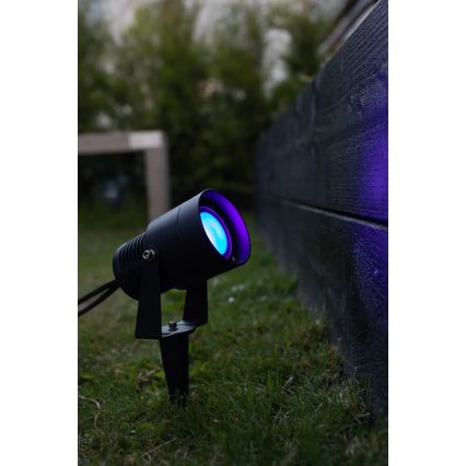 Markslöjd 108404 - Lampa zewnętrzna LED RGBW GARDEN24 LED/6W/24V 30 cm IP44 czarna