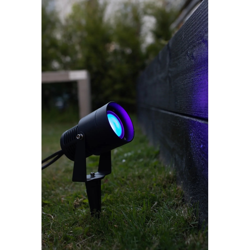 Markslöjd 108404 - Lampa zewnętrzna LED RGBW GARDEN24 LED/6W/24V 30 cm IP44 czarna