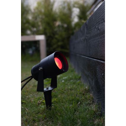 Markslöjd 108404 - Lampa zewnętrzna LED RGBW GARDEN24 LED/6W/24V 30 cm IP44 czarna