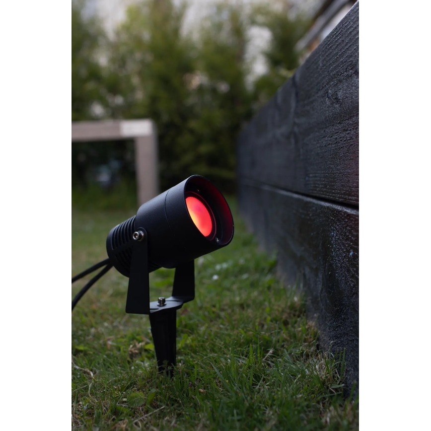 Markslöjd 108404 - Lampa zewnętrzna LED RGBW GARDEN24 LED/6W/24V 30 cm IP44 czarna