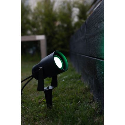 Markslöjd 108404 - Lampa zewnętrzna LED RGBW GARDEN24 LED/6W/24V 30 cm IP44 czarna