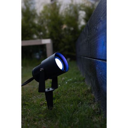 Markslöjd 108404 - Lampa zewnętrzna LED RGBW GARDEN24 LED/6W/24V 30 cm IP44 czarna