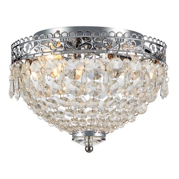 Markslöjd 108423 - Plafon JOLINE 2xE14/40W/230V matowy chrom