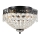 Markslöjd 108424 - Plafon JOLINE 2xE14/40W/230V czarny