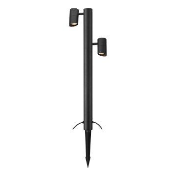 Markslöjd 108486 - Lampa ogrodowa LED GARDEN24 2xLED/6W/24V 99 cm IP44 czarna